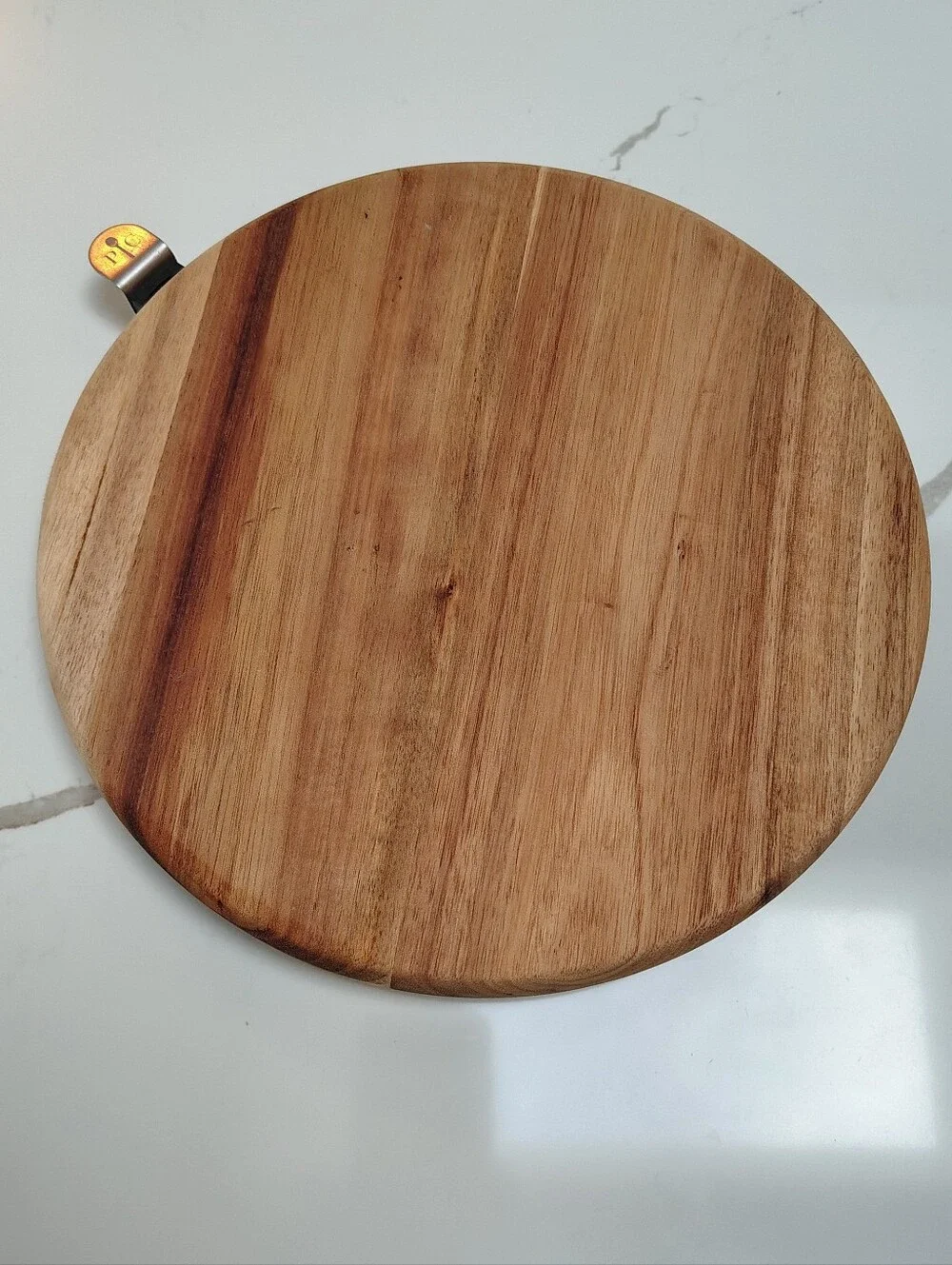 Pampered Chef Wood Lazy Susan 12
